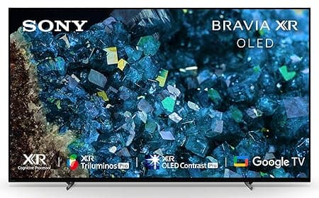 Sony Bravia 164 cm (65 inches) XR Series 4K Ultra HD Smart OLED Google TV XR-65A80L (Black)